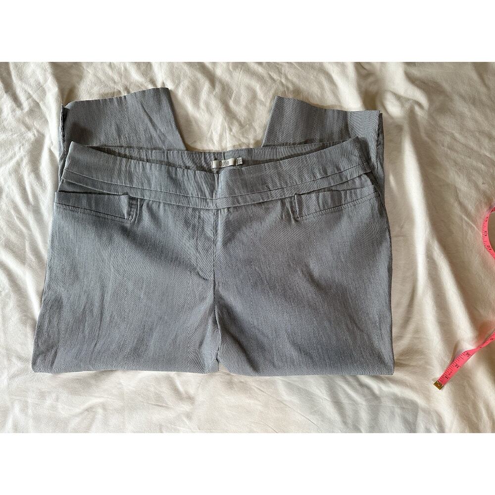 Dalia Gray Pinstripe Dress Pants - Women’s Size 12 | Office Career Trousers